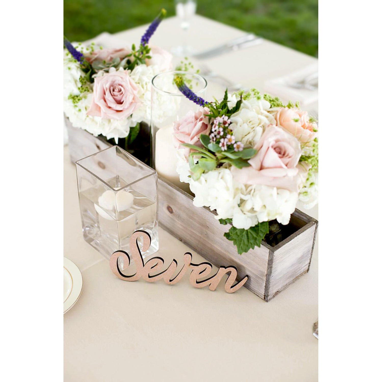 Word Table Number Word Signs - Wedding Decor Gifts
