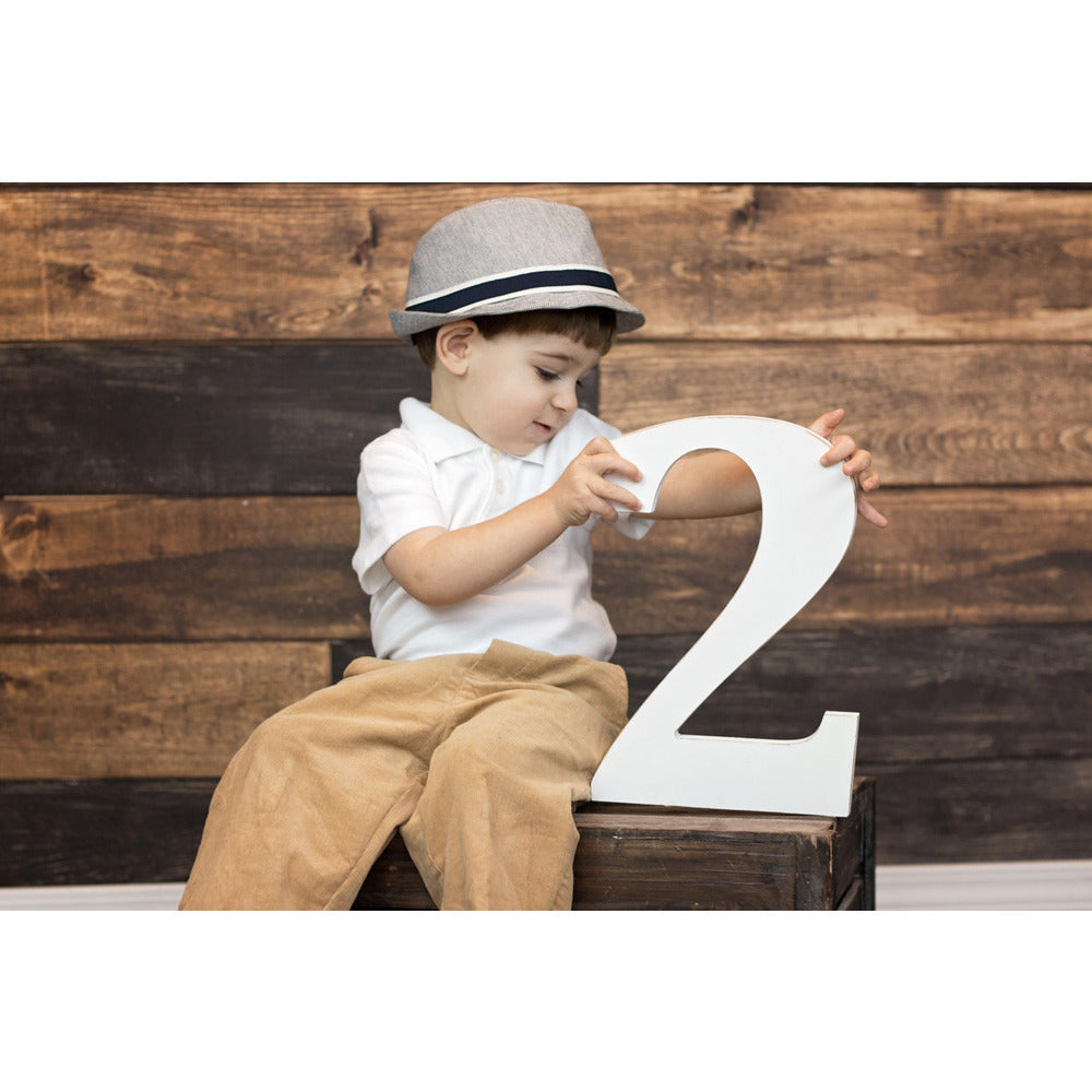 2 Sign Toddler Photo Prop for 2nd Birthday Two Years - Wedding Decor Gifts