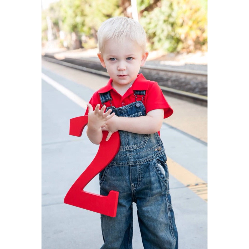 2 Sign Toddler Photo Prop for 2nd Birthday Two Years - Wedding Decor Gifts