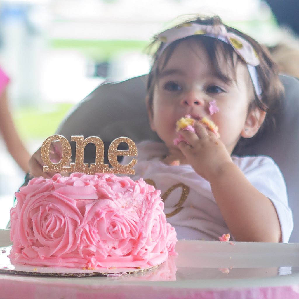 One Cake Topper for First Birthday - Wedding Decor Gifts