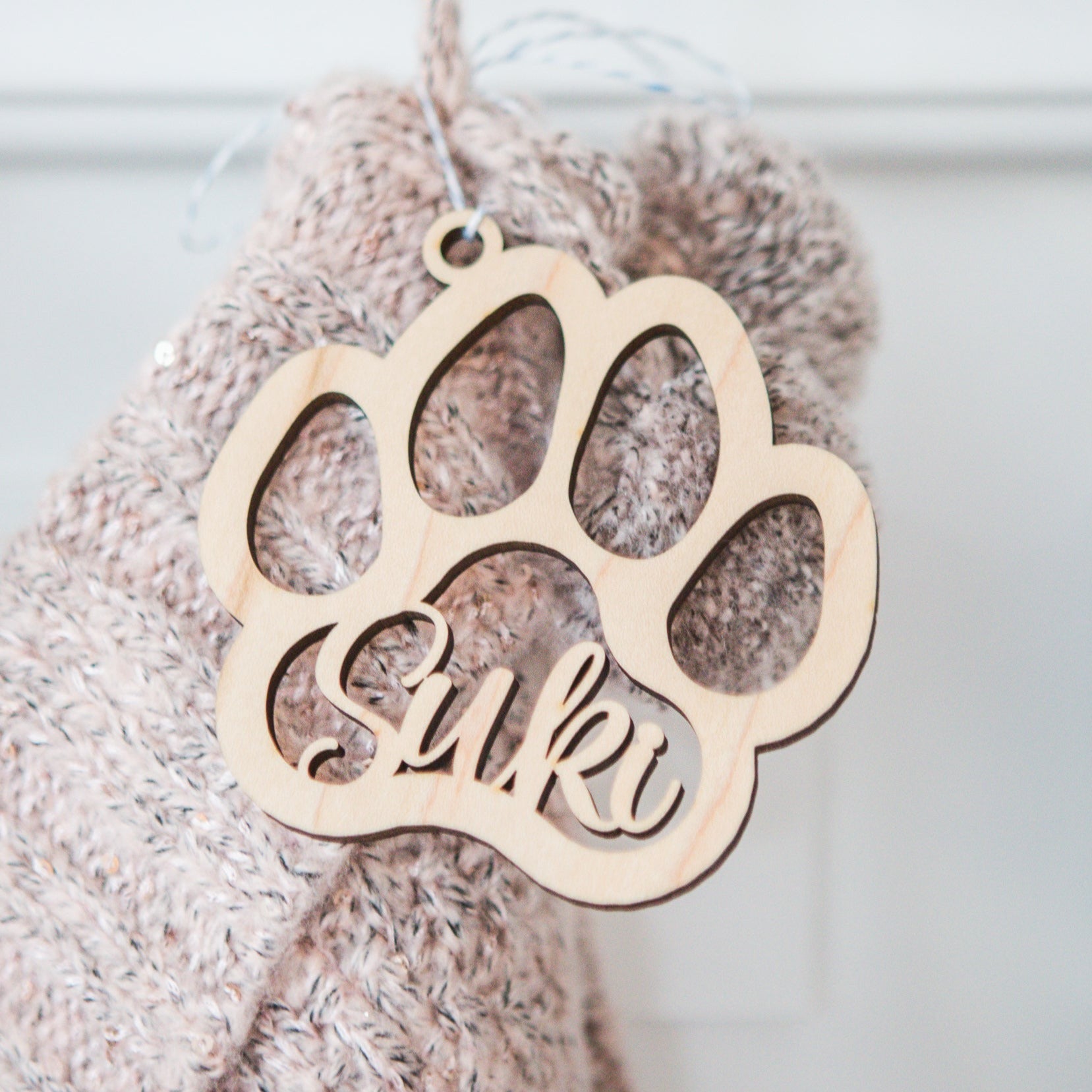 Pet Stocking Name Tag