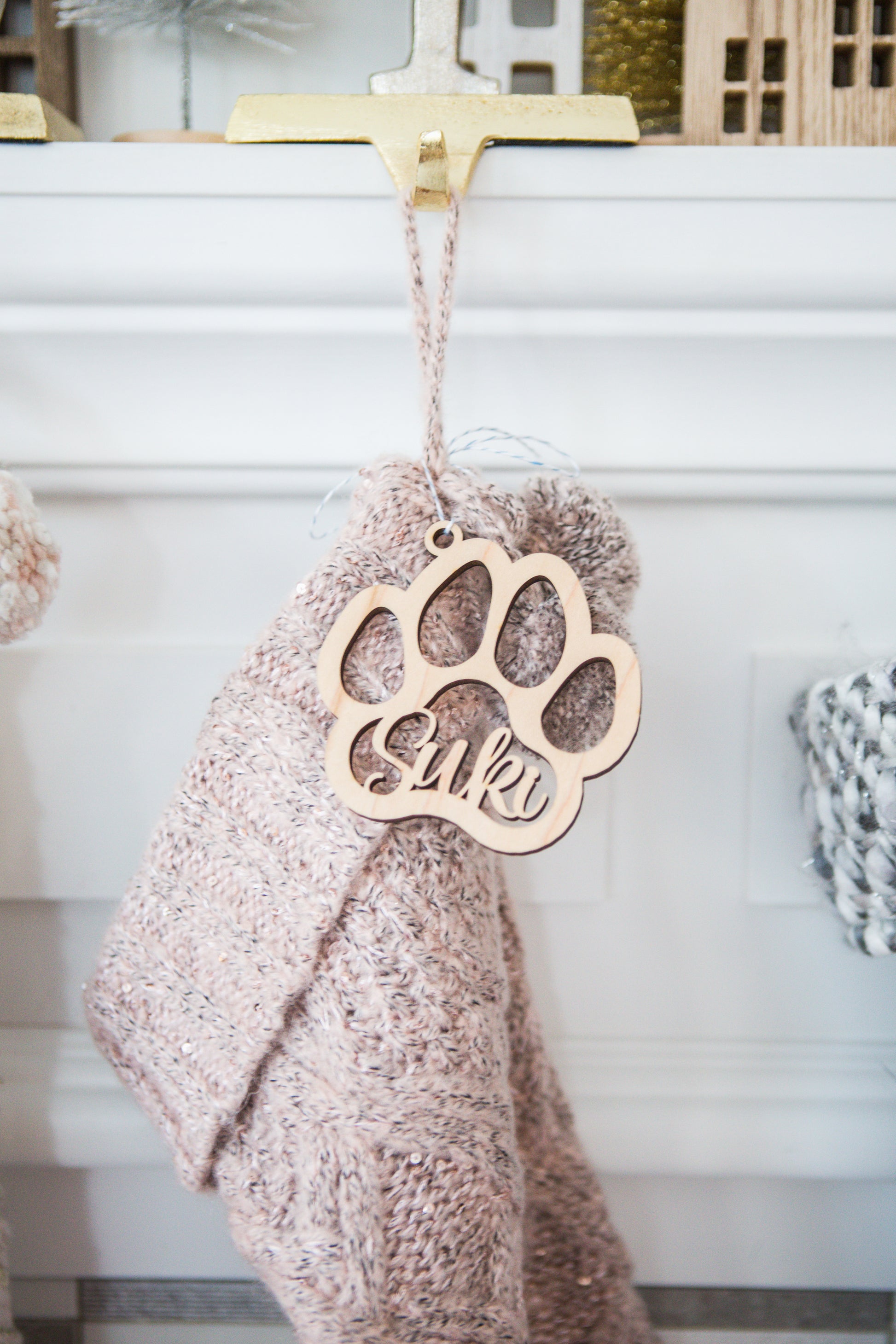 Pet Stocking Name Tag