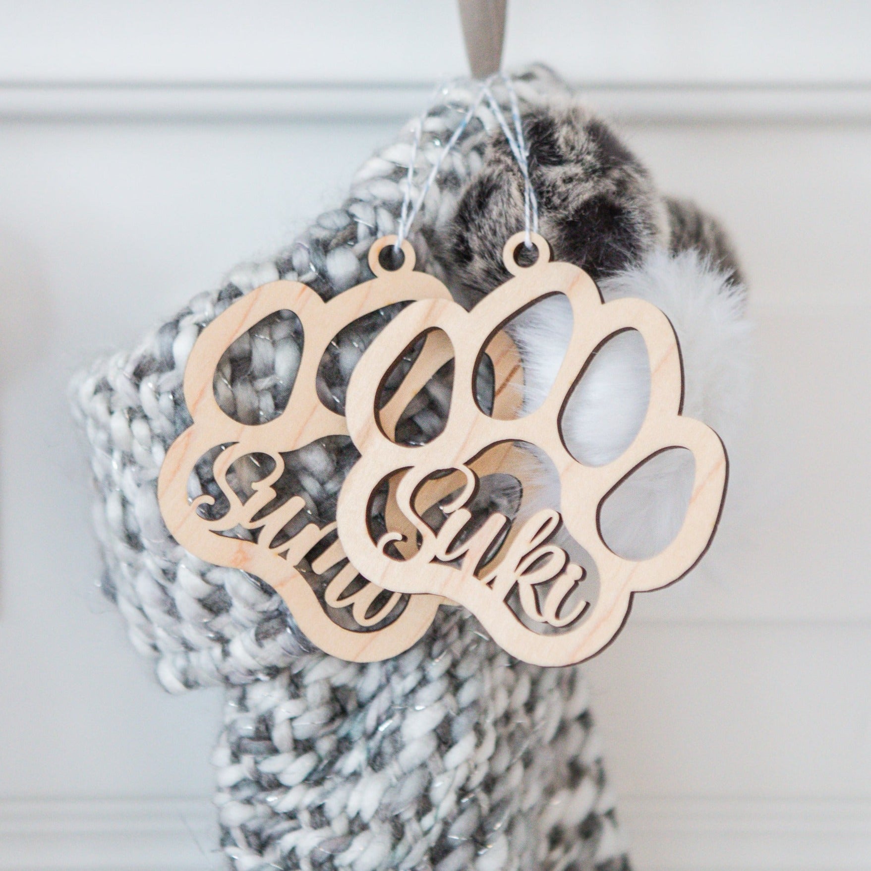 Pet Stocking Name Tag