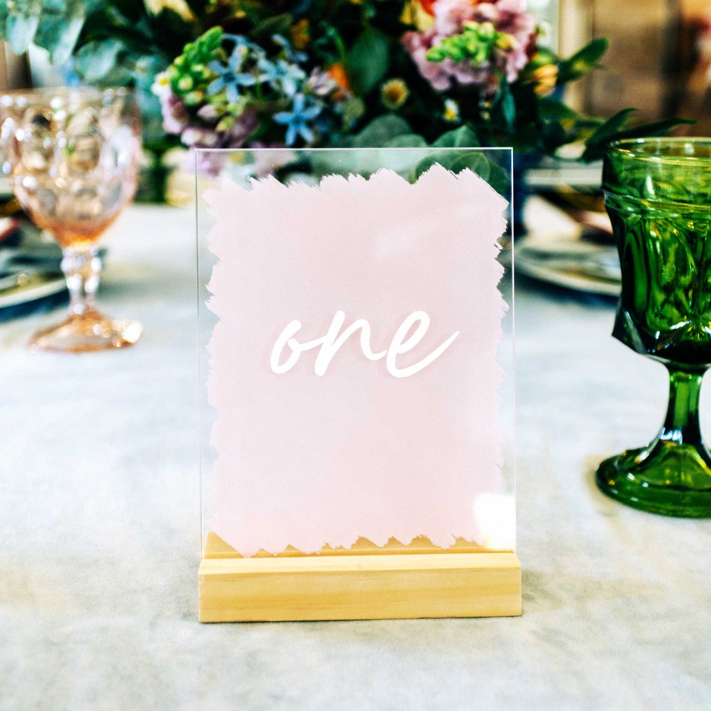 Acrylic Table Numbers for Wedding Table - Wedding Decor Gifts