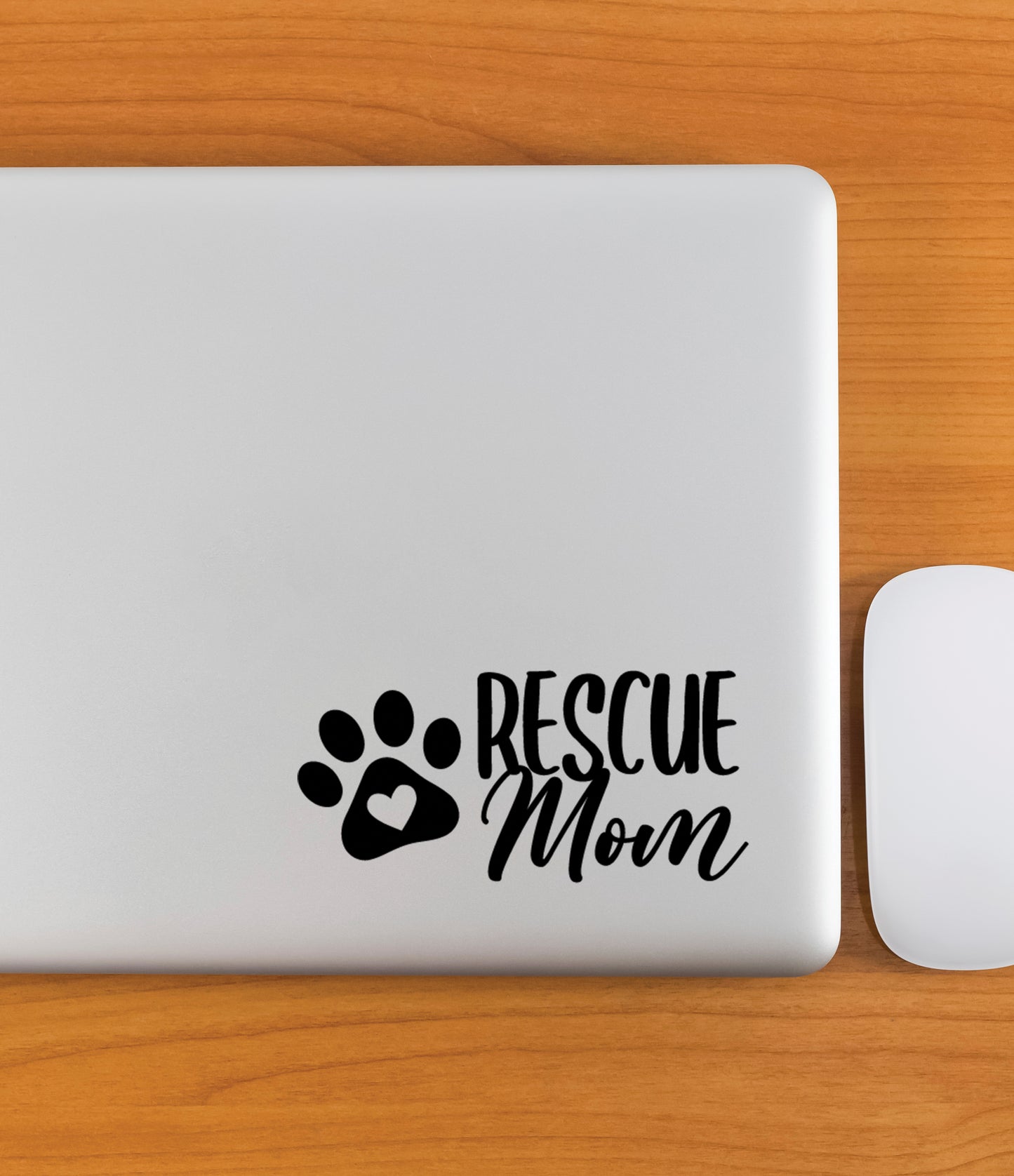 Rescue Pet Mom Decal