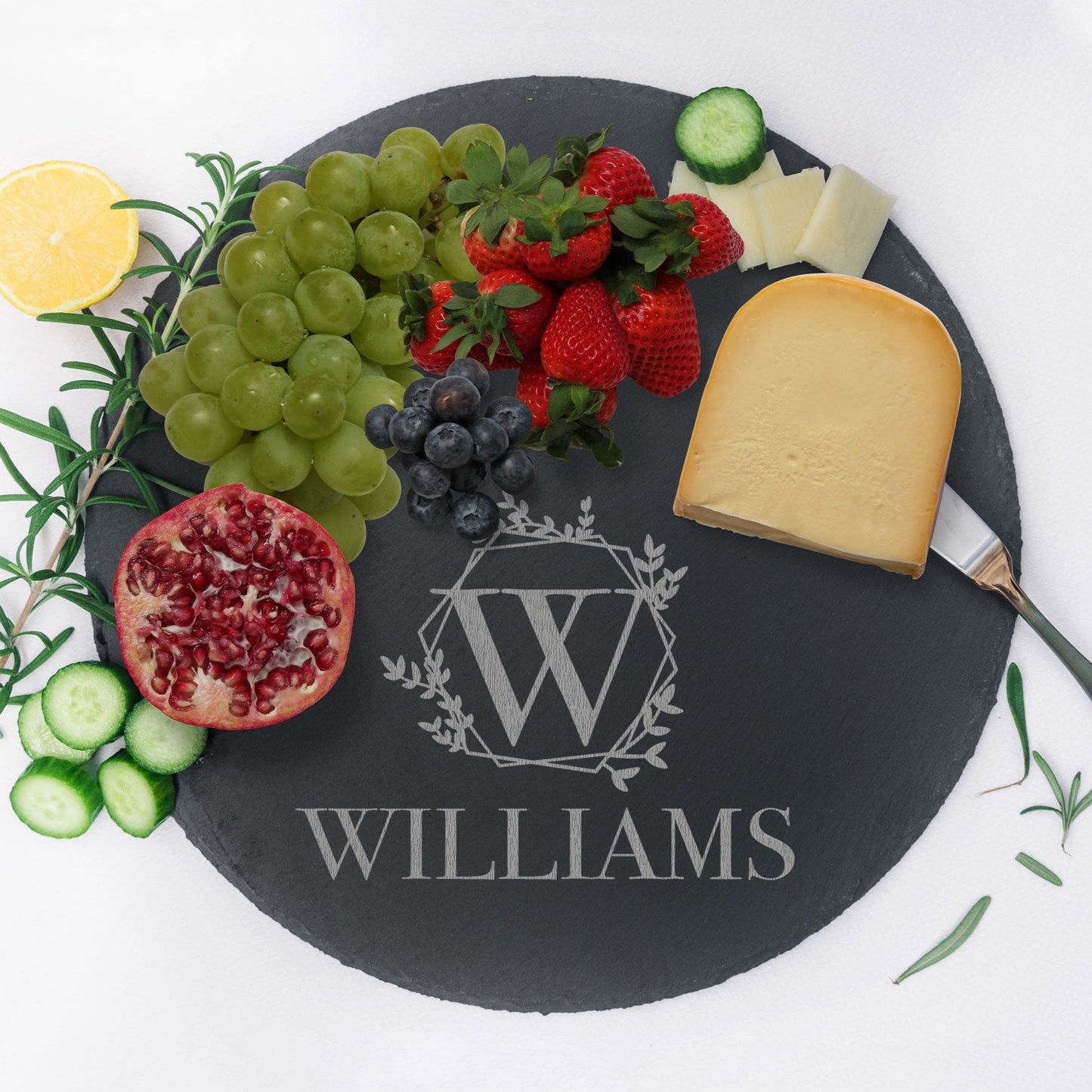 Charcuterie Board Monogram with Name