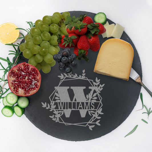 Charcuterie Board Personalized Vine