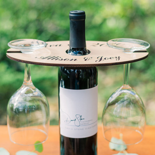 Personalized Wine Holder Gift