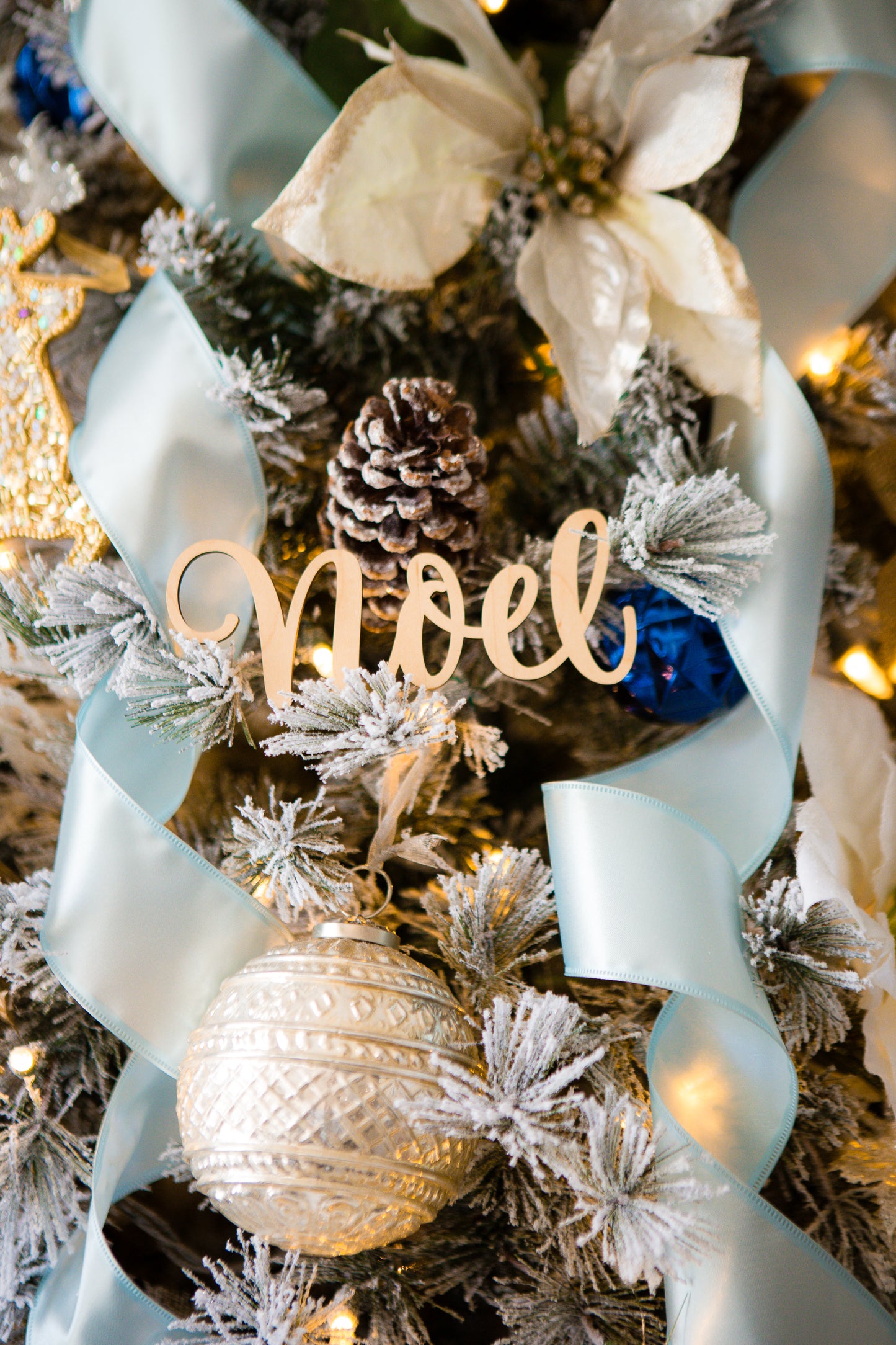 Wooden Word Ornaments