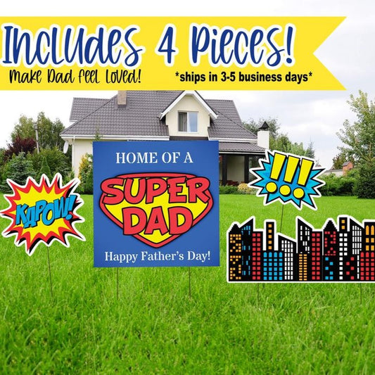 Father's Day Yard Signs