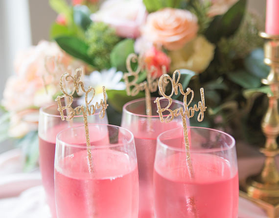 Baby Shower Stir Sticks - Wedding Decor Gifts