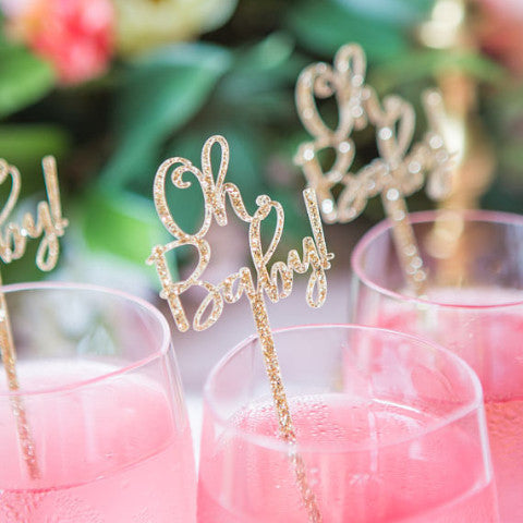 Baby Shower Stir Sticks - Wedding Decor Gifts