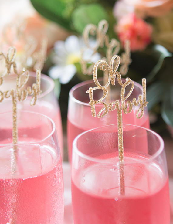 Baby Shower Stir Sticks - Wedding Decor Gifts