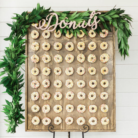"Donuts" Word Sign